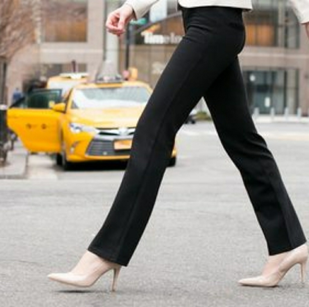 Betabrand dress work yoga pants, XS